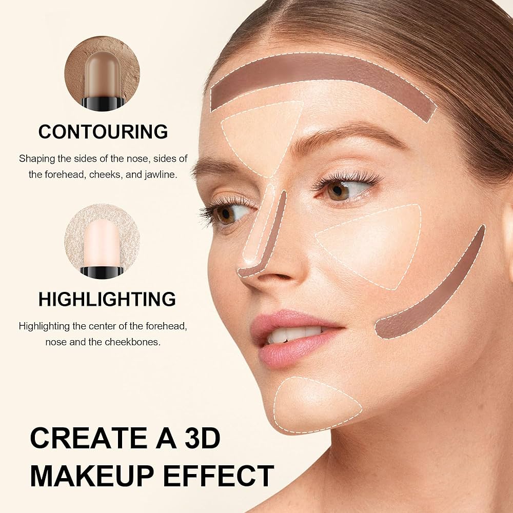 2-IN-1  Highlight And Contour Stick