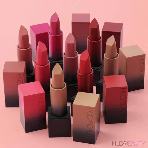 Huda Beauty Power Bullet Matte Lipstick – Pack of 12